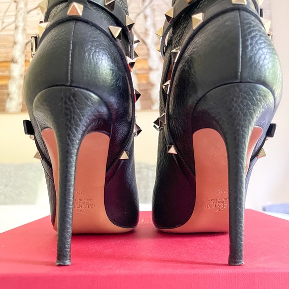 VALENTINO Rockstud Harness Booties - Picture 5 of 8